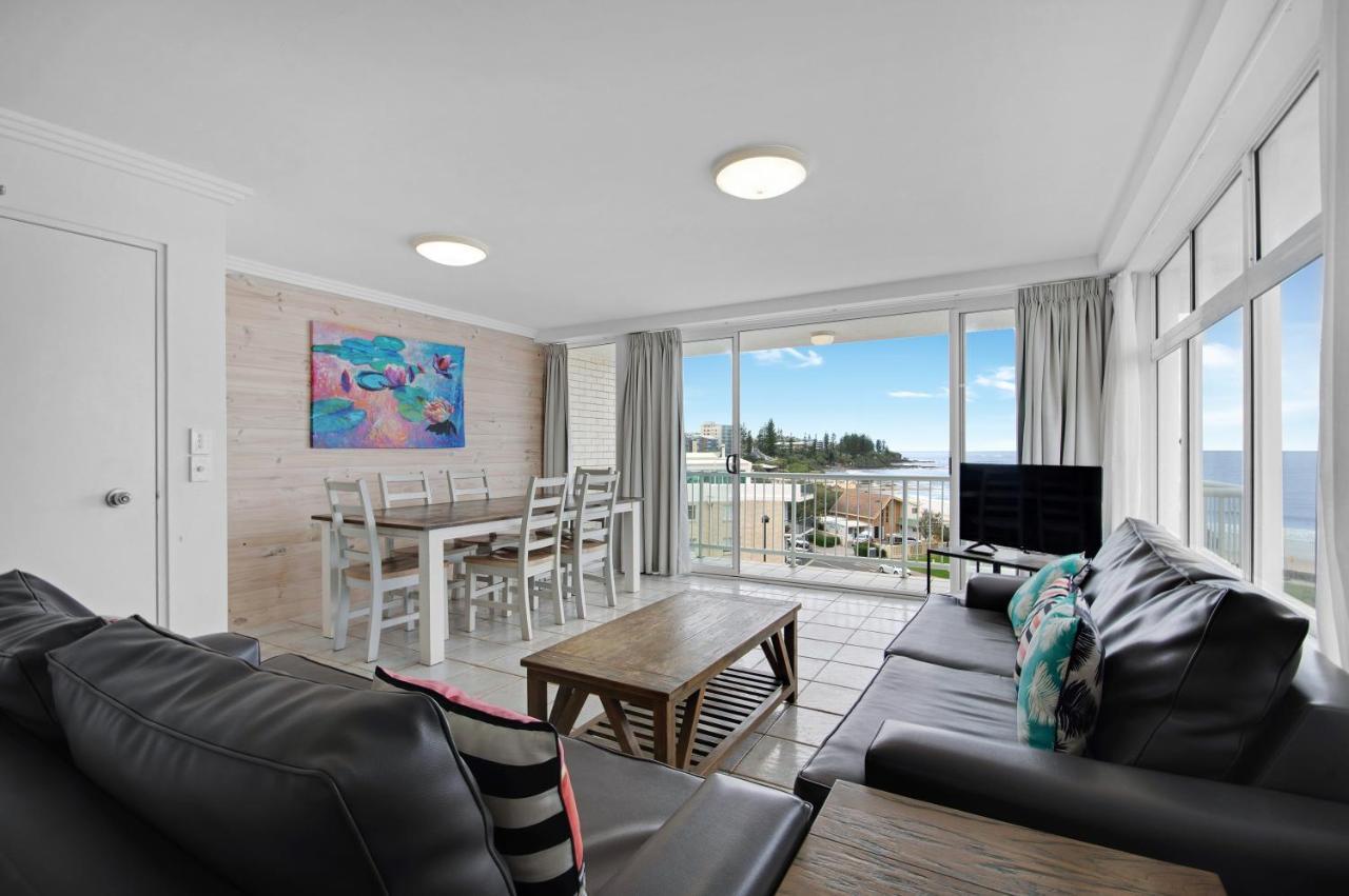 Capeview Apartments - Right On Kings Beach Caloundra Eksteriør billede