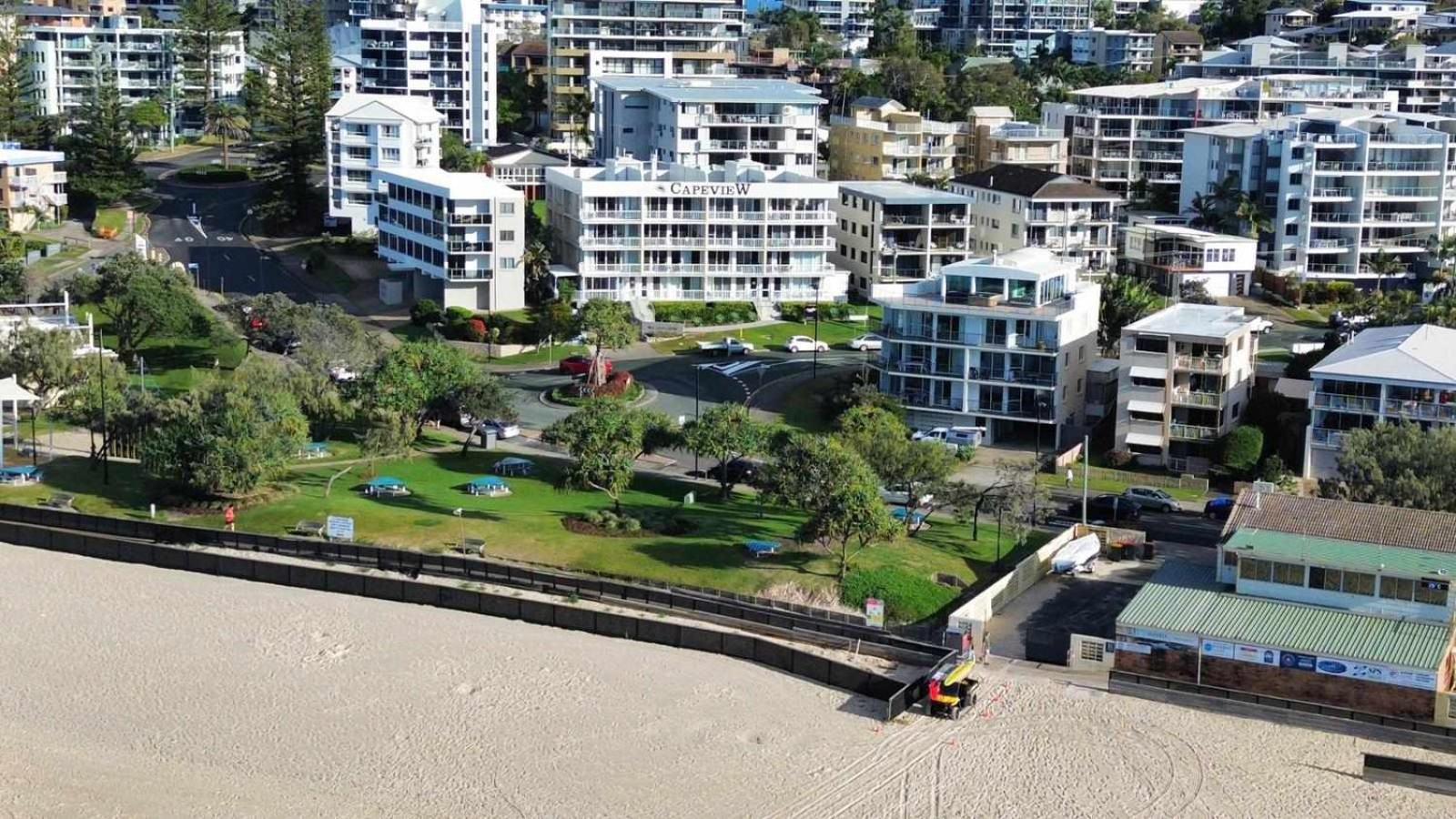 Capeview Apartments - Right On Kings Beach Caloundra Eksteriør billede